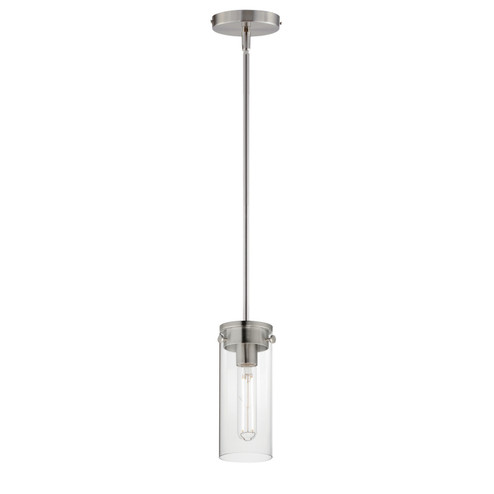 Pinn One Light Mini Pendant in Satin Nickel (16|12406CLSN)