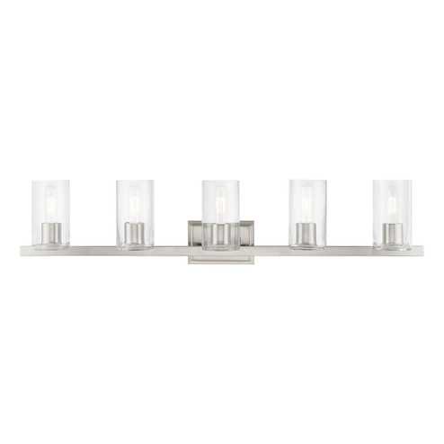 Clarion Five Light Vanity Sconce in Brushed Nickel (107|18035-91)