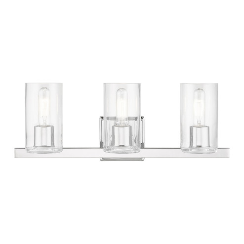 Clarion Three Light Vanity Sconce in Polished Chrome (107|18033-05)