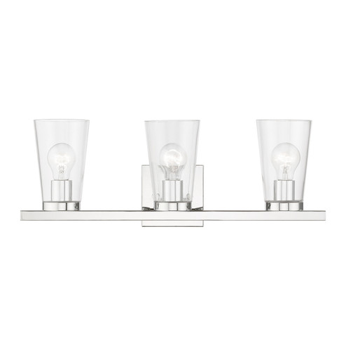 Cityview Three Light Vanity Sconce in Polished Chrome (107|17623-05)