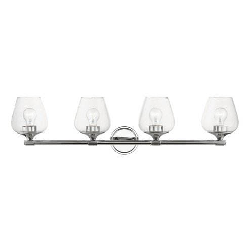 Willow Four Light Vanity Sconce in Polished Chrome (107|17474-05)