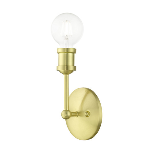 Lansdale One Light Vanity Sconce in Satin Brass (107|14429-12)