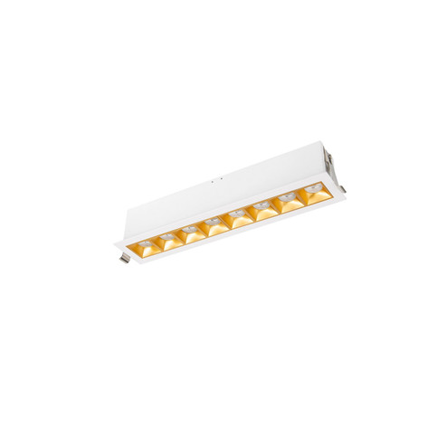 Multi Stealth LED Downlight Trim in Gold/White (34|R1GDT08-F930-GLWT)