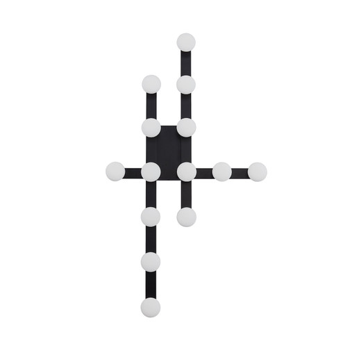 Rezz LED Wall Sconce in Black (347|FM63432-BK)