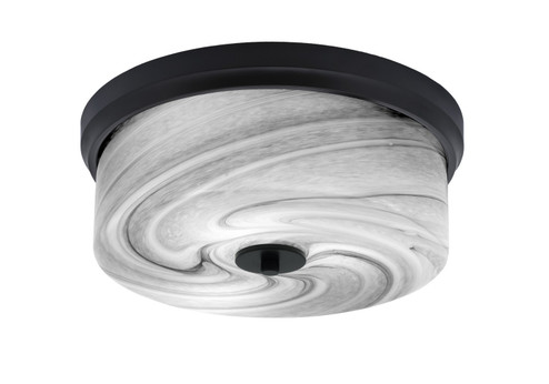 Flush Mounts Three Light Flush Mount in Matte Black (200|834-MB-9)