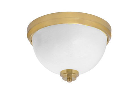 Flush Mounts Two Light Flush Mount in New Age Brass (200|822-NAB-1)