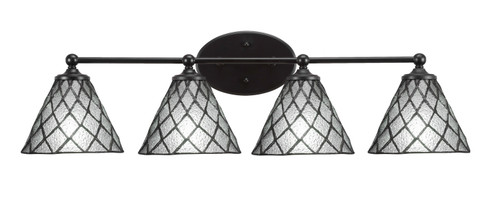 Capri Four Light Bath Bar in Matte Black (200|5914-MB-9185)