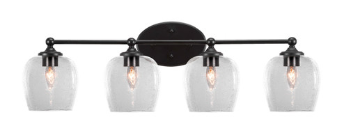 Capri Four Light Bathroom Lighting in Brushed Nickel (200|5914-MB-4810)