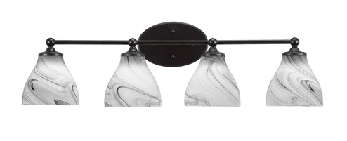 Capri Four Light Bathroom Lighting in Brushed Nickel (200|5914-MB-4769)