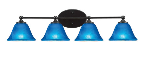 Capri Four Light Bathroom Lighting in Brushed Nickel (200|5914-MB-4155)
