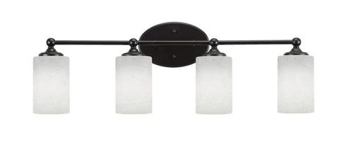 Capri Four Light Bath Bar in Matte Black (200|5914-MB-310)