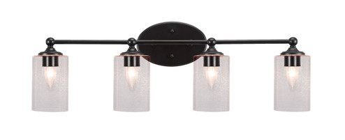 Capri Four Light Bathroom Lighting in Brushed Nickel (200|5914-MB-300)