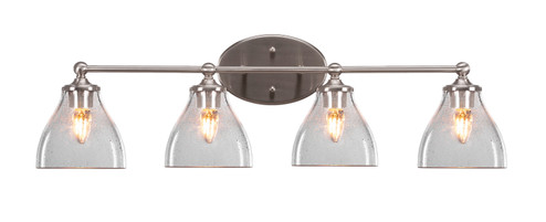 Capri Four Light Bathroom Lighting in Brushed Nickel (200|5914-BN-4760)