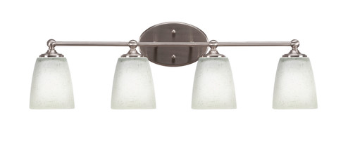 Capri Four Light Bathroom Lighting in Brushed Nickel (200|5914-BN-460)