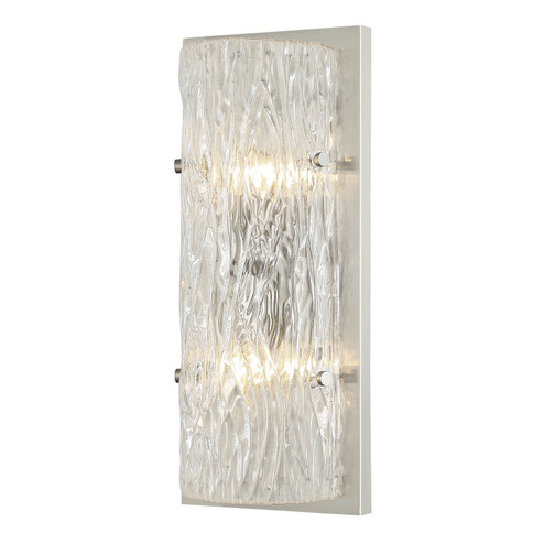 Morgan Two Light Wall Sconce in Brushed Nickel (137|376W02BN)