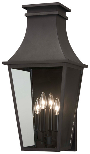 Gloucester Four Light Outdoor Wall Mount in Sand Coal (7|7993-66)