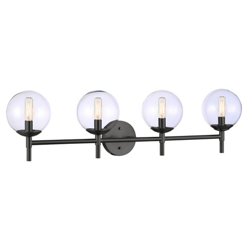 Auresa Four Light Bath Vanity in Coal (7|2794-66A)