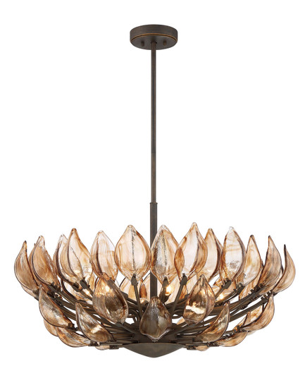 Arboles Eight Light Pendant in Heritage Bronze (29|N6688-874)