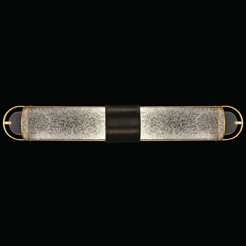 Bond LED Bath Bar in Black & Gold/Diamond Blanket (48|915050-21ST)