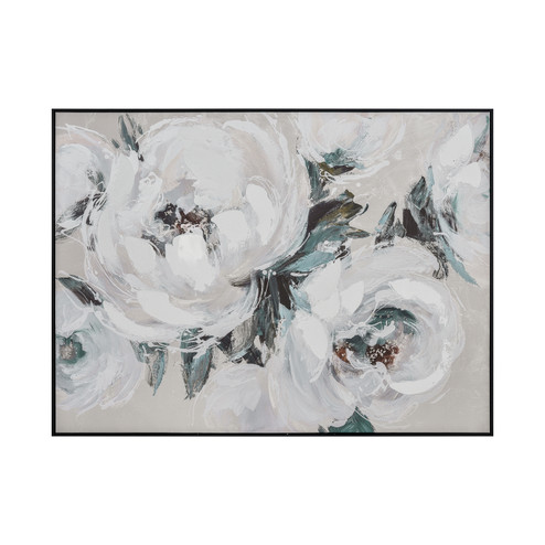 Blossom Abstract Framed Wall Art in Off White (45|S0056-10623)