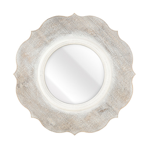 Melia Wall Mirror in Whitewash (45|S0036-10152)