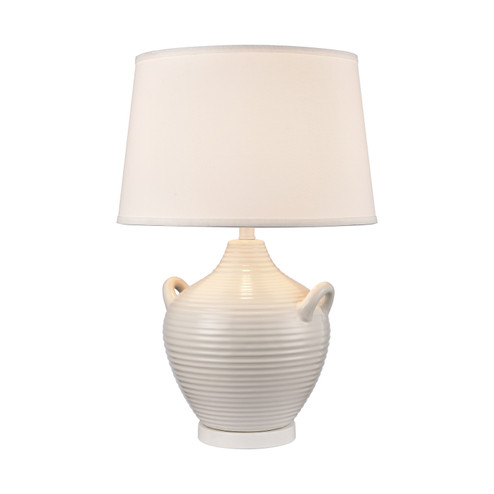 Oxford One Light Table Lamp in Gloss White (45|S0019-10343)