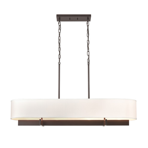 Murtha Four Light Linear Chandelier in Deep Bronze (45|69776/4)