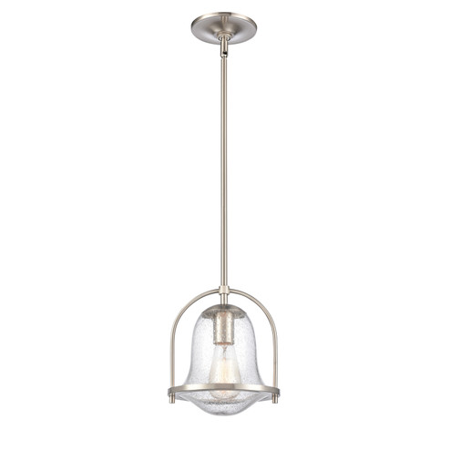 Connection One Light Mini Pendant in Satin Nickel (45|67855/1)