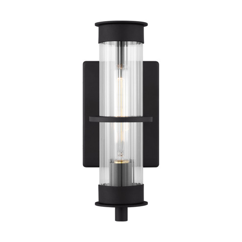 Alcona One Light Outdoor Wall Lantern in Black (454|8526701-12)
