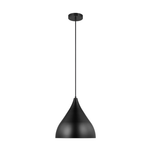 Oden One Light Pendant in Midnight Black (454|6645301-112)