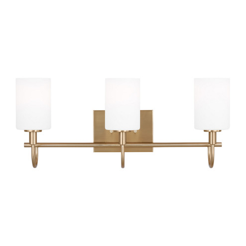 Oak Moore LED Bath Wall Sconce in Satin Brass (454|4457103EN3-848)