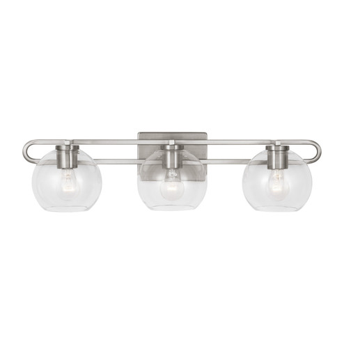 Codyn Three Light Bath Vanity in Brushed Nickel (454|4455703-962)