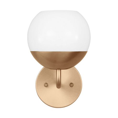 Alvin LED Bath Wall Sconce in Satin Brass (454|4168101EN3-848)