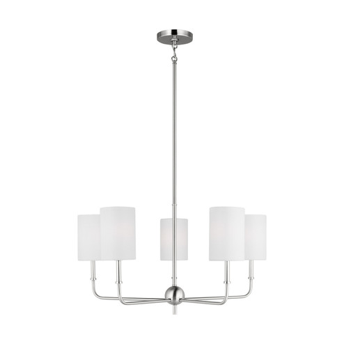 Foxdale Five Light Chandelier in Brushed Nickel (454|3109305-962) Foxdale Five Light Chandelier in Brushed Nickel (454|3109305-962)