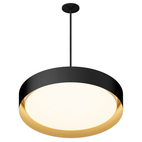 Echo LED Pendant in Black / Gold (86|E51015-BKGLD)