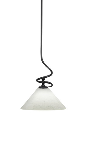 Capri One Light Mini Pendant in Matte Black (200|901-MB-314)