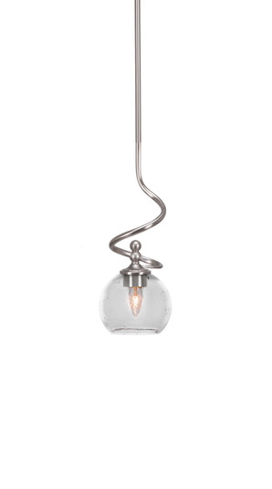 Capri One Light Mini Pendant in Brushed Nickel (200|901-BN-4100)