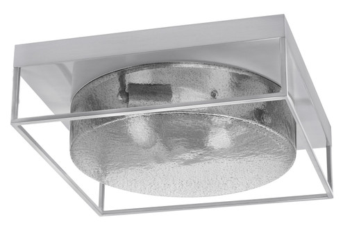 Flush Mounts Three Light Flush Mount in Brushed Nickel (200|856-BN-2)