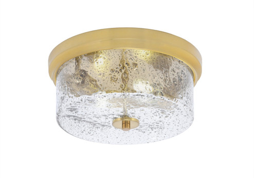 Flush Mounts Two Light Flush Mount in New Age Brass (200|832-NAB-2)