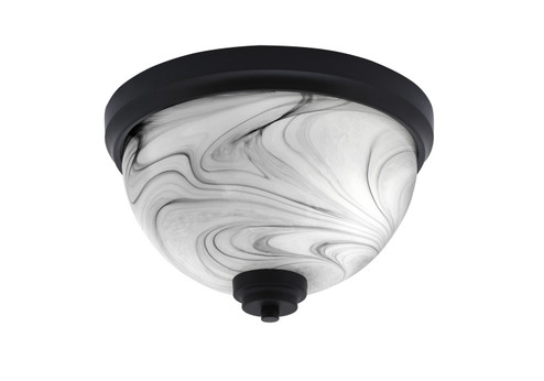 Flush Mounts Two Light Flush Mount in Matte Black (200|822-MB-9)