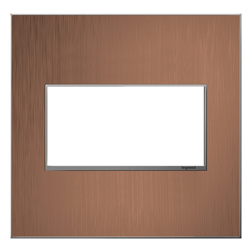 adorne Two-Gang Screwless Wall Plate in Copper (246|AWM2GCU4)