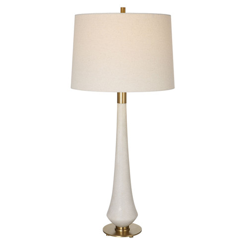 Marille One Light Table Lamp in Brushed Brass (52|30135)