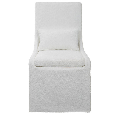 Coley Armless Chair in White (52|23728)