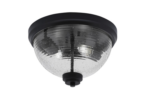 Flush Mounts Two Light Flush Mount in Matte Black (200|822-MB-8)