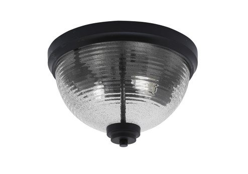 Flush Mounts Two Light Flush Mount in Matte Black (200|822-MB-7)