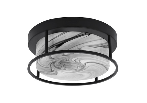 Flush Mounts Two Light Flush Mount in Matte Black (200|812-MB-9)