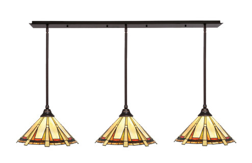 Any Three Light Linear Pendalier in Dark Granite (200|48-DG-934)