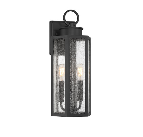 Hawthorne Two Light Outdoor Wall Lantern in Black (159|V6-L5-5102-BK)