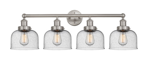 Edison Four Light Bath Vanity in Brushed Satin Nickel (405|616-4W-SN-G74)