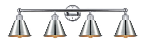 Edison Four Light Bath Vanity in Polished Chrome (405|616-4W-PC-M8-PC)